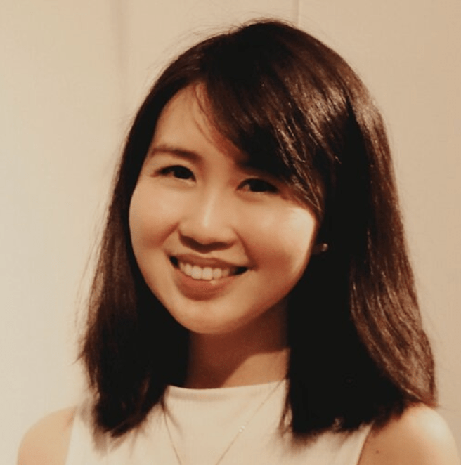 headshot of Erika Qing Guan with white background 